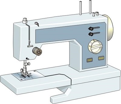 как устроена швейная машинка