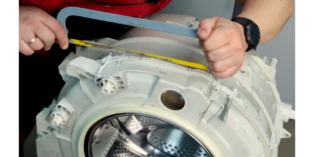 Как снять или разобрать барабан стиральной машины
