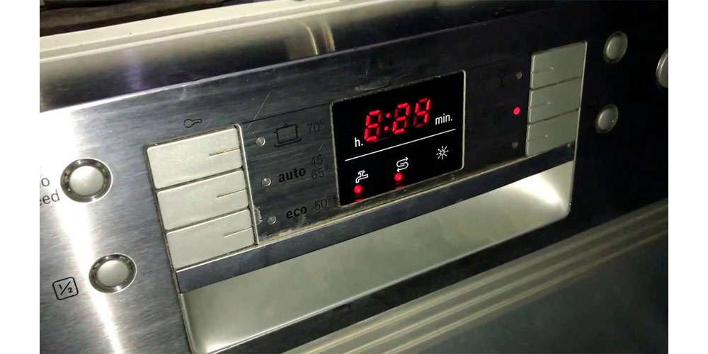Значение ошибки E24 в посудомоечной машине BOSCH