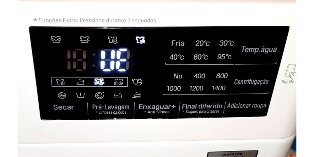 ошибка UE на стиральной машине Самсунг