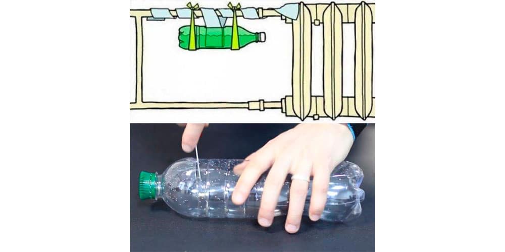 Батарея + бутылка