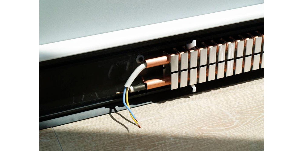 Теплый электрический плинтус: как установить своими руками