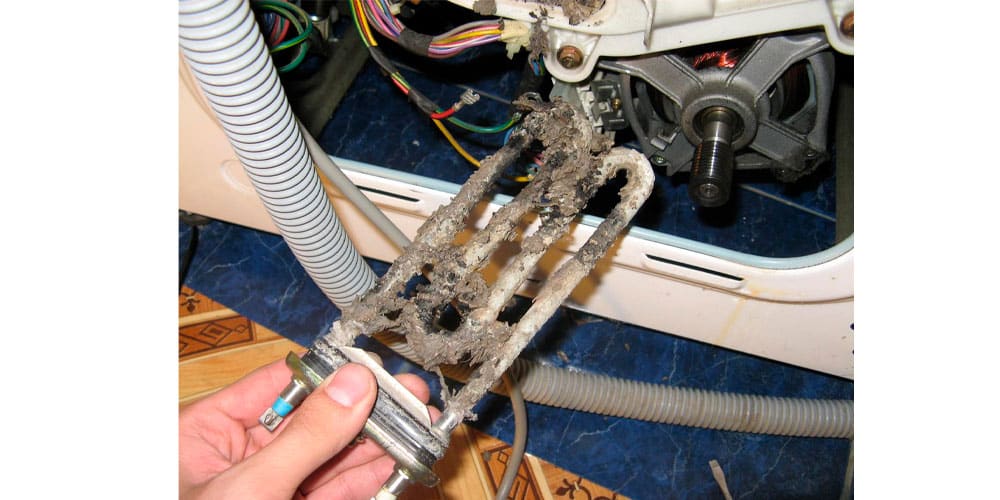 How to get the heating element of the Samsung washing machine