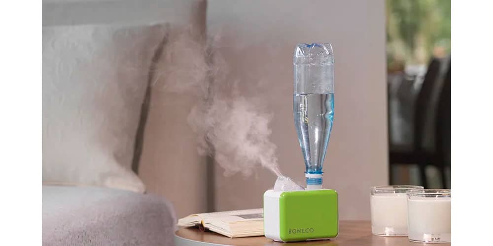 Как сделать увлажнитель воздуха в домашних условиях из бутылки. Видео