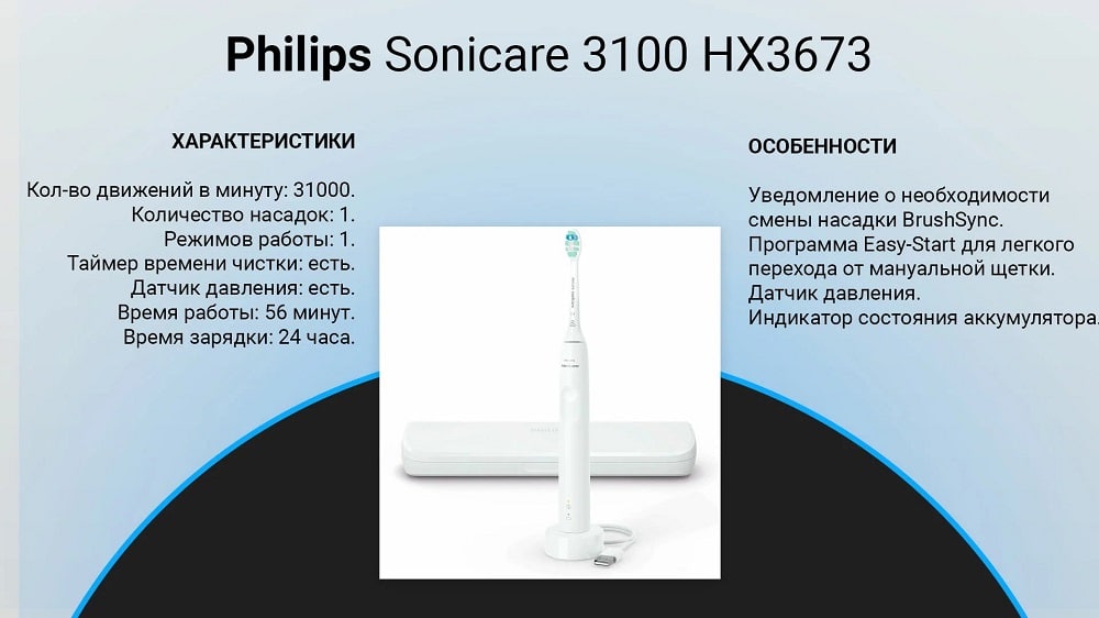 Philips Sonicare 3100 HX3673