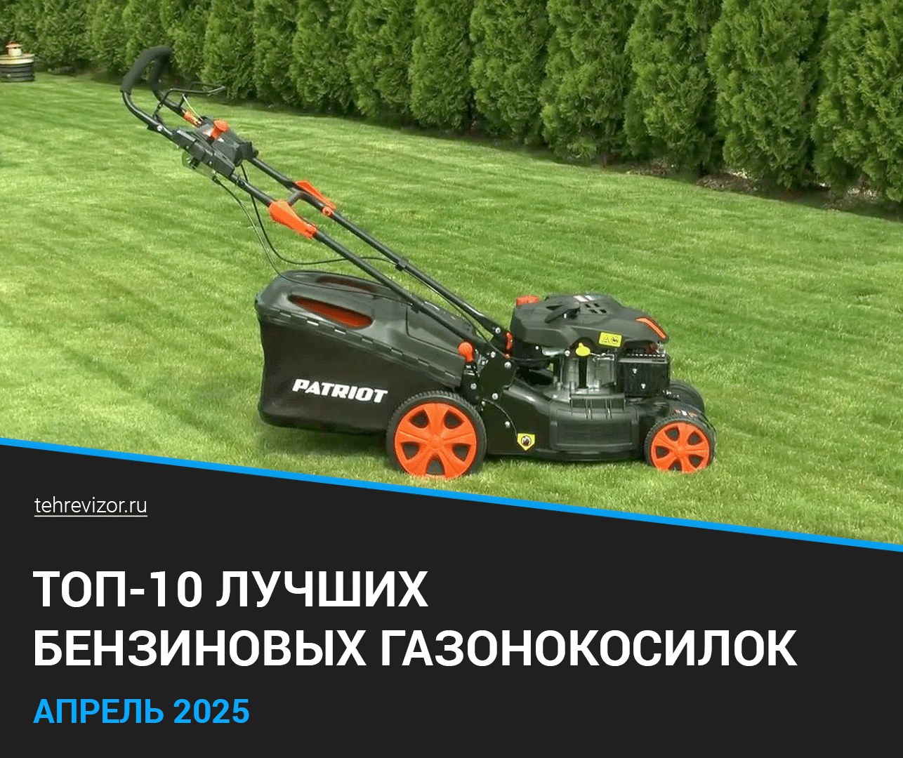 лучшие бензиновые газонокосилки 2025